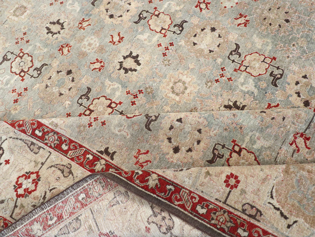 Vintage Persian Tabriz Rug, No.23108 - Gsblank