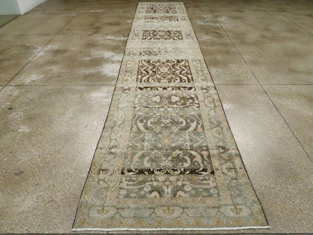 Vintage Persian Malayer Runner, No.23110 - Gsblank