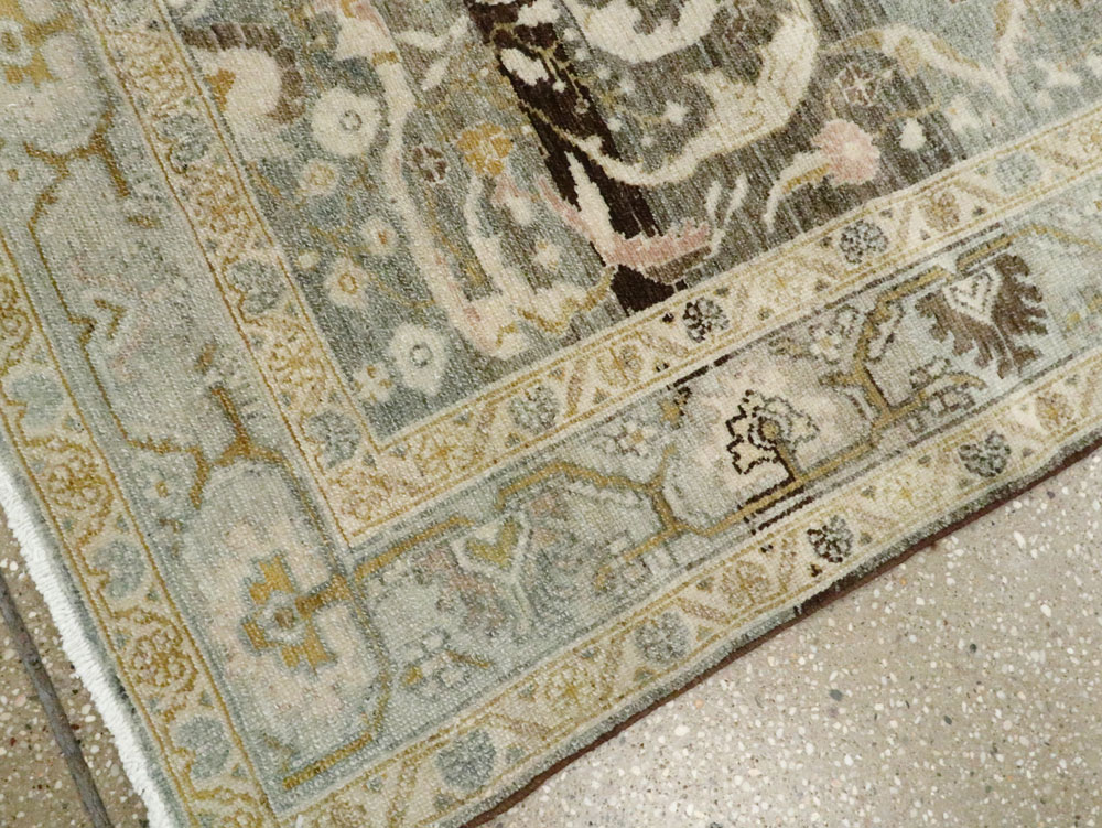 Vintage Persian Malayer Runner, No.23110 - Gsblank