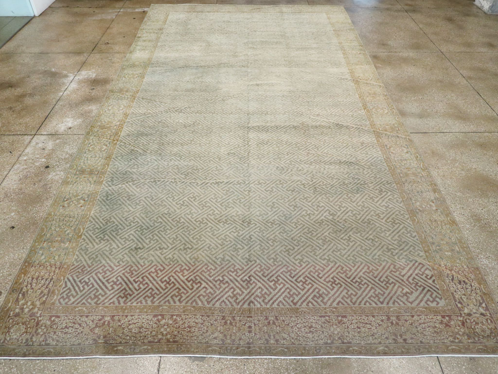 Antique Indian Lahore Carpet, No.23122 - Gsblank
