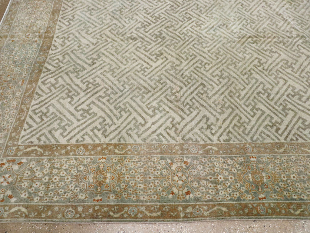 Antique Indian Lahore Carpet, No.23122 - Gsblank