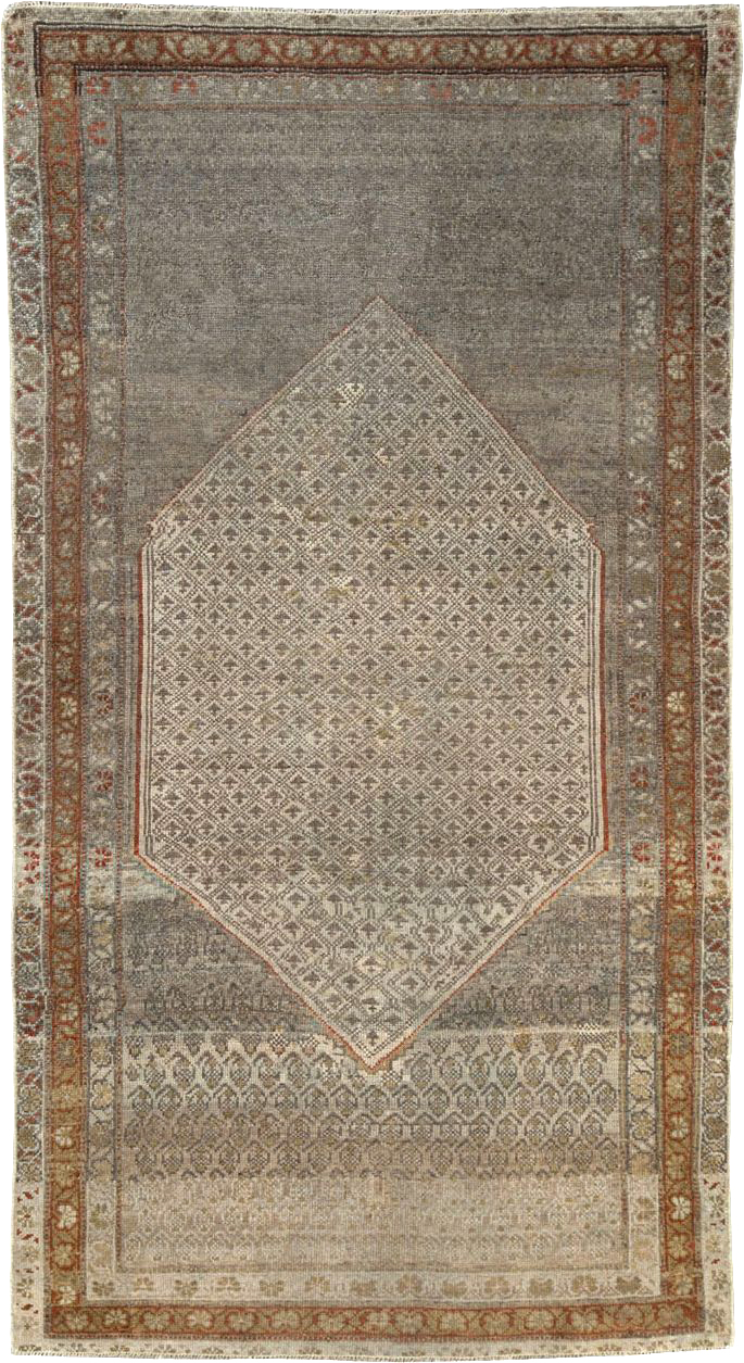 Vintage Persian Malayer Rug, No.23125 - Gsblank
