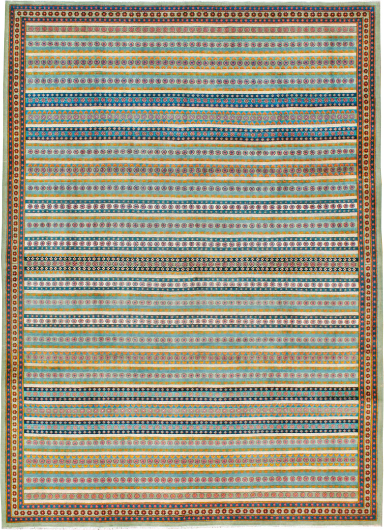 Vintage Persian Kashan Carpet, No.23128 - Gsblank
