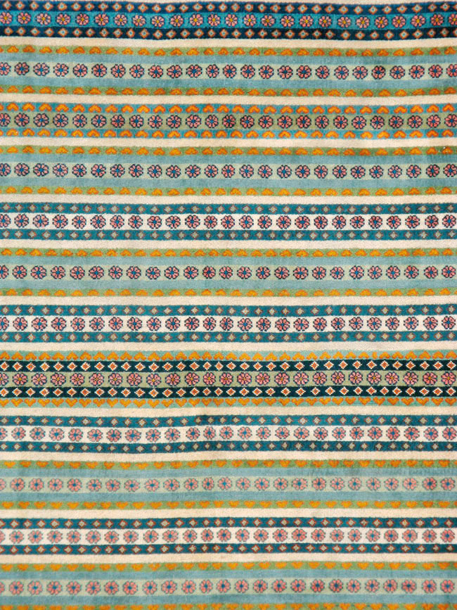 Vintage Persian Kashan Carpet, No.23128 - Gsblank