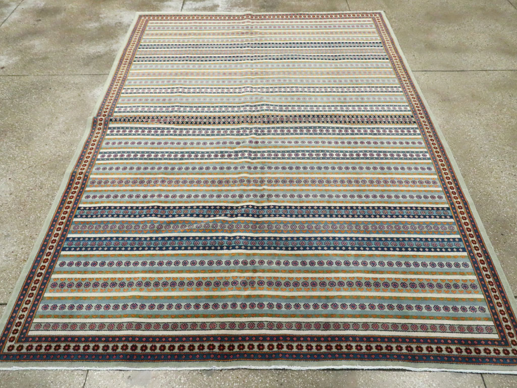 Vintage Persian Kashan Carpet, No.23128 - Gsblank