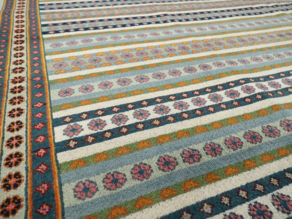 Vintage Persian Kashan Carpet, No.23128 - Gsblank