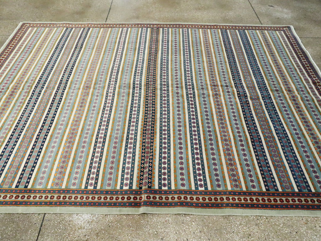 Vintage Persian Kashan Carpet, No.23128 - Gsblank