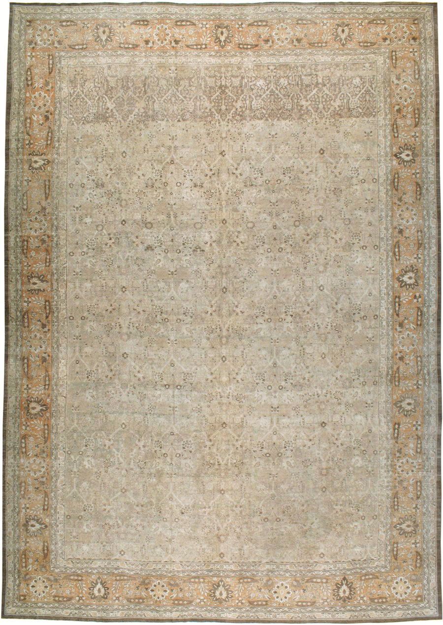 Antique Persian Tabriz Carpet, No.23129 - Gsblank