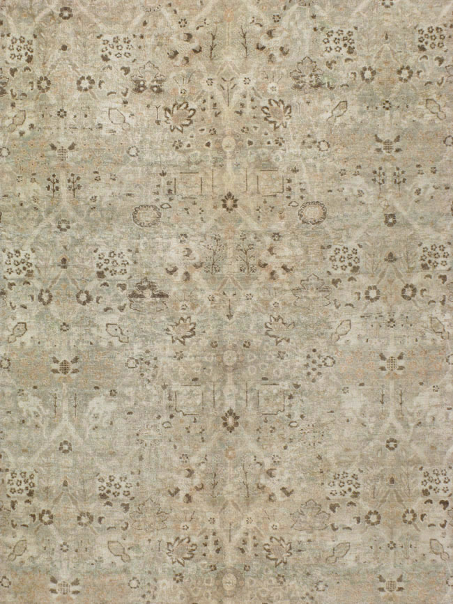 Antique Persian Tabriz Carpet, No.23129 - Gsblank