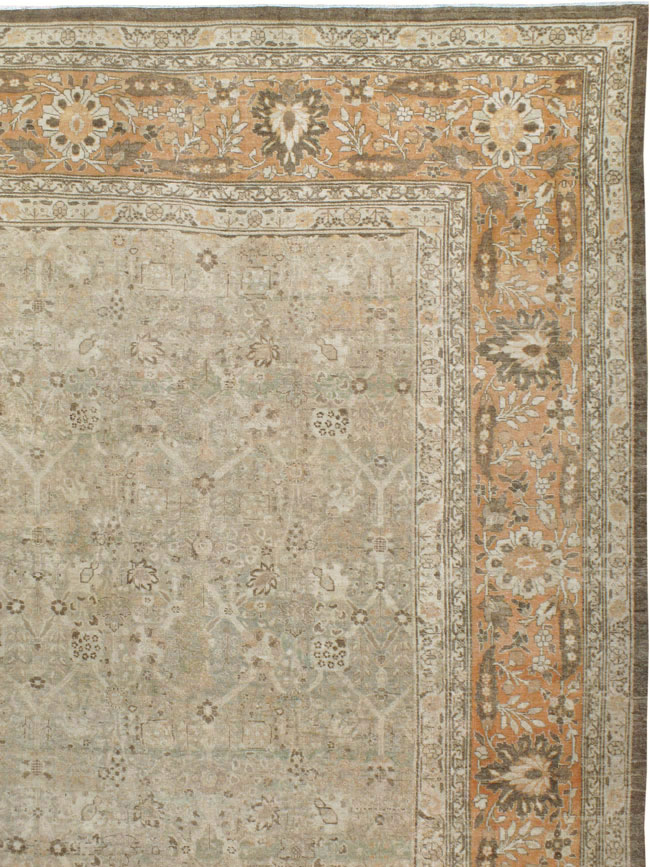 Antique Persian Tabriz Carpet, No.23129 - Gsblank