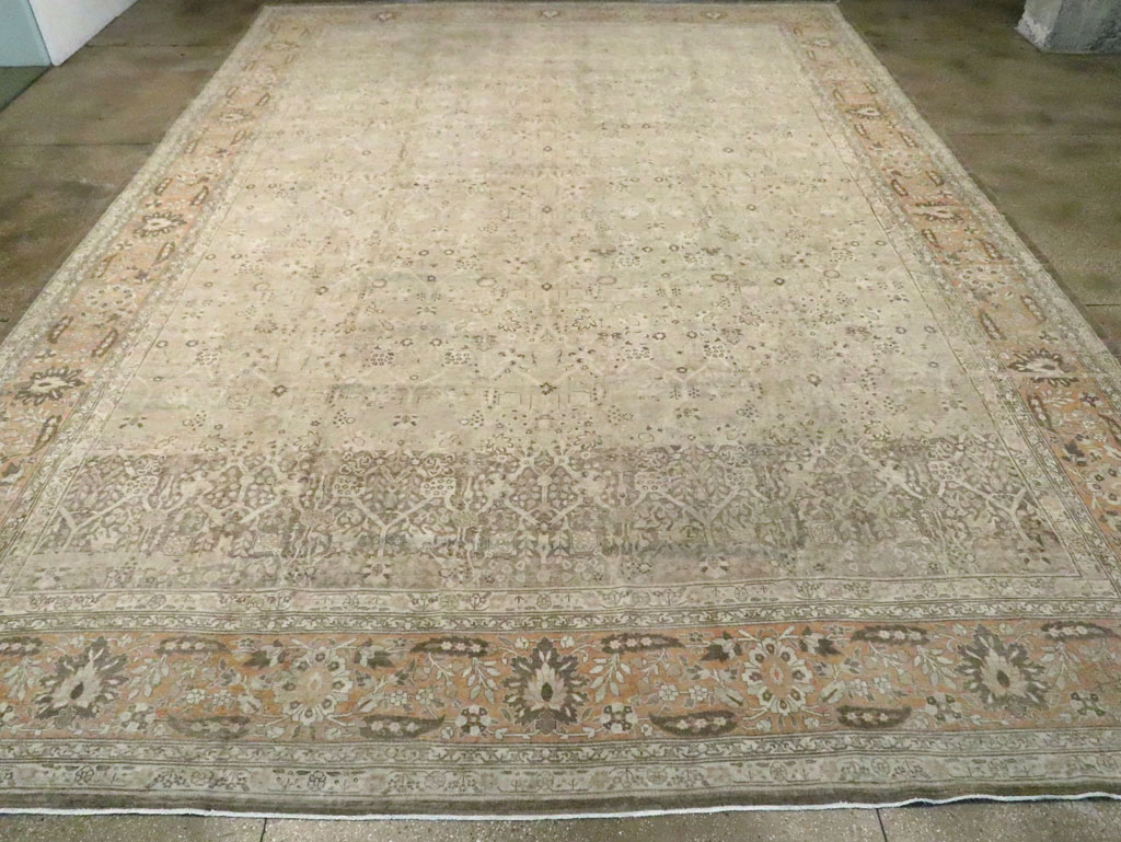 Antique Persian Tabriz Carpet, No.23129 - Gsblank