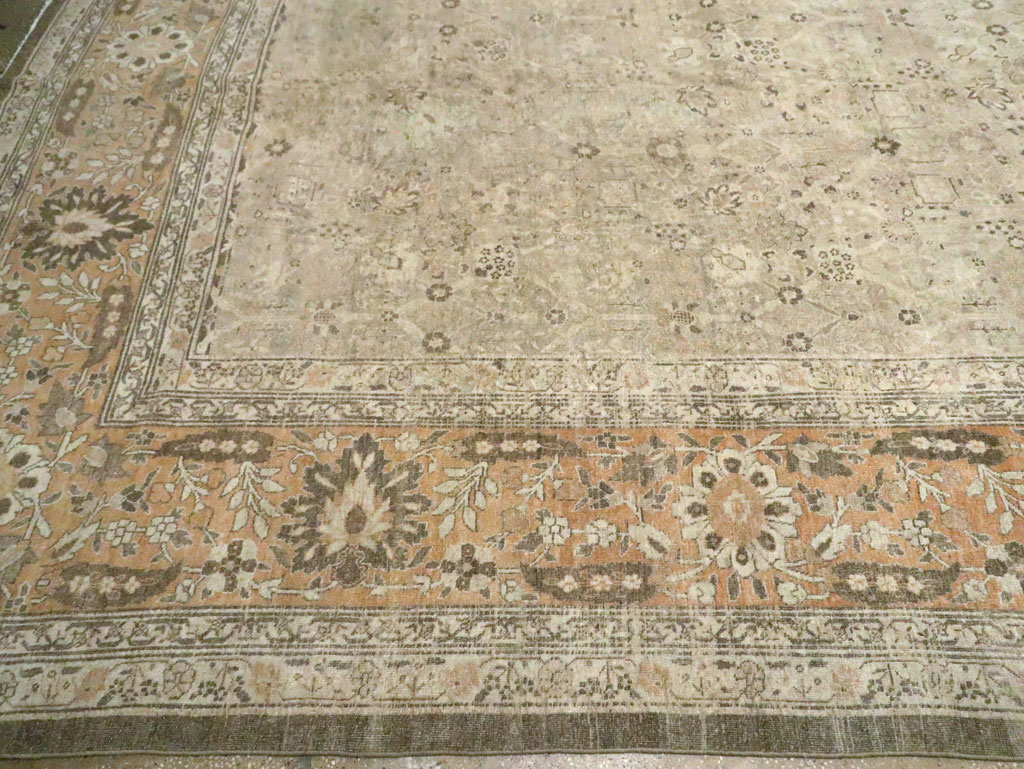 Antique Persian Tabriz Carpet, No.23129 - Gsblank