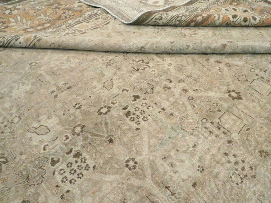 Antique Persian Tabriz Carpet, No.23129 - Gsblank