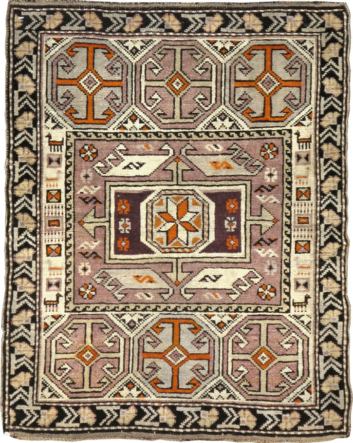 Antique Caucasian Shirvan Rug, No.23132 - Gsblank