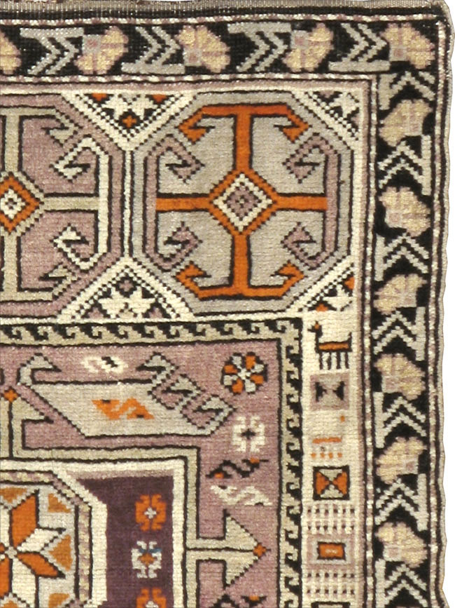 Antique Caucasian Shirvan Rug, No.23132 - Gsblank
