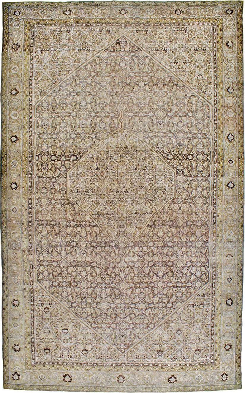 Antique Persian Malayer Carpet, No.23136 - Gsblank