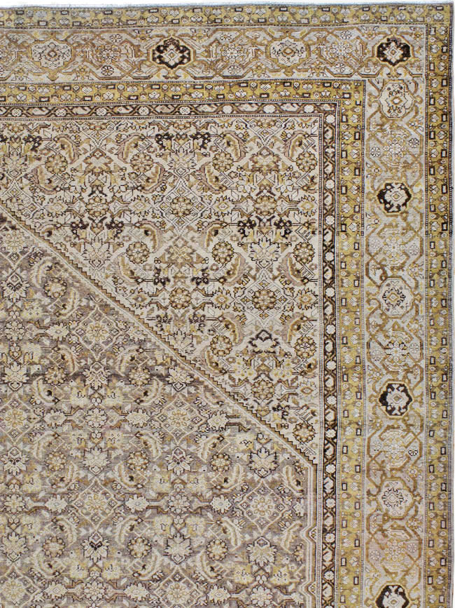 Antique Persian Malayer Carpet, No.23136 - Gsblank