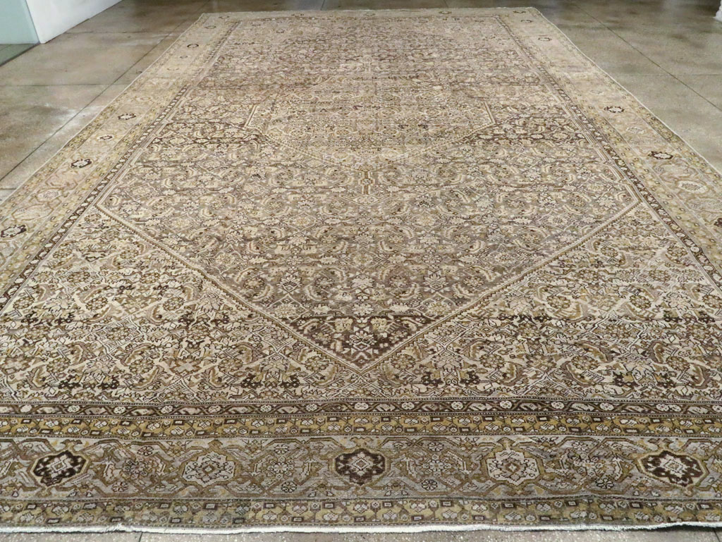 Antique Persian Malayer Carpet, No.23136 - Gsblank