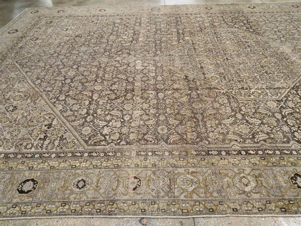 Antique Persian Malayer Carpet, No.23136 - Gsblank