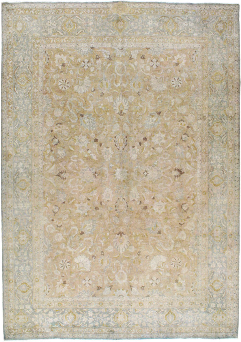 Antique Persian Tabriz Carpet, No.23137 - Gsblank