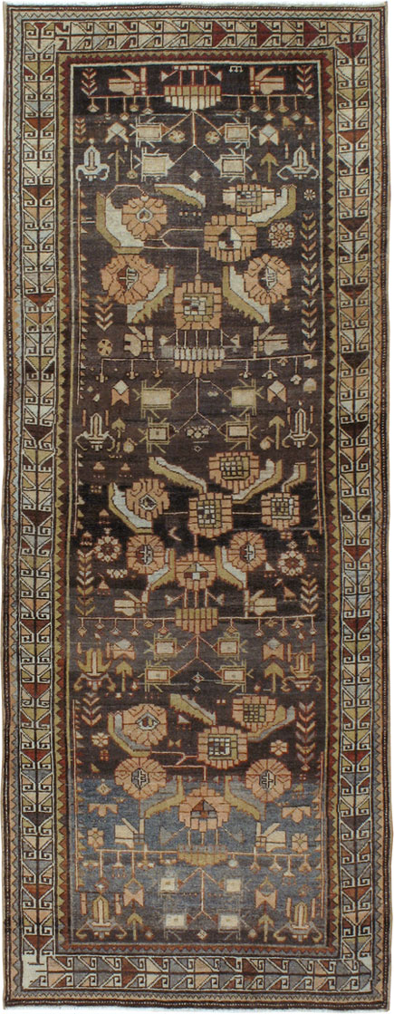 Vintage Persian Malayer Runner, No.23139 - Gsblank