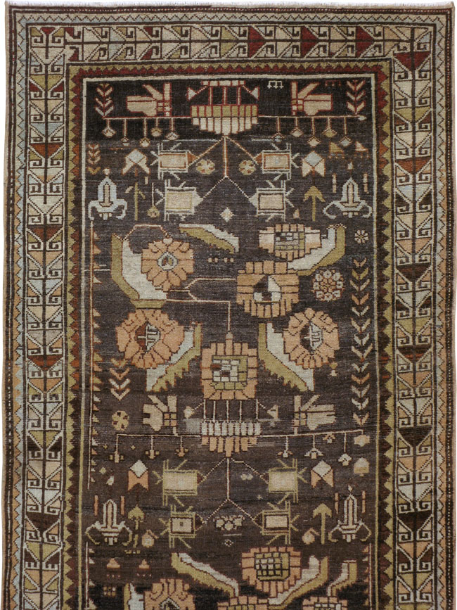 Vintage Persian Malayer Runner, No.23139 - Gsblank