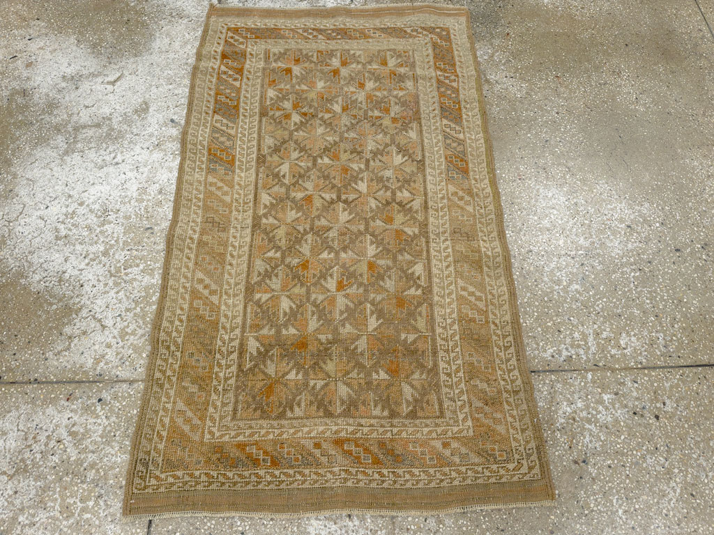 Antique Persian Baluch Throw Rug, No.23141 - Gsblank