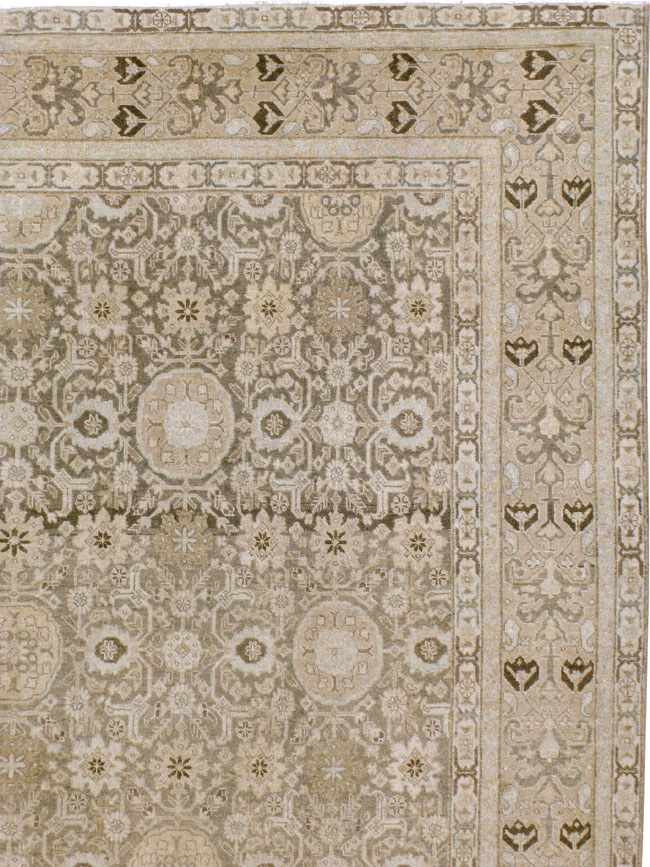 Antique Persian Tabriz Carpet, No.23149 - Gsblank
