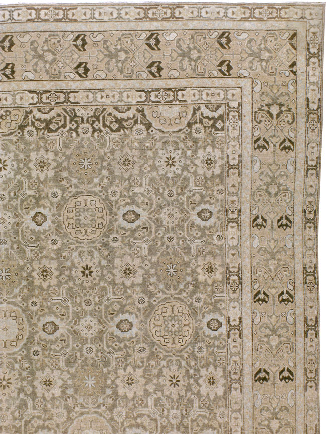 Antique Persian Tabriz Carpet, No.23149 - Gsblank