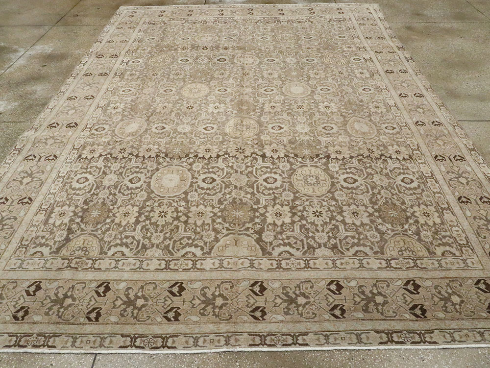 Antique Persian Tabriz Carpet, No.23149 - Gsblank