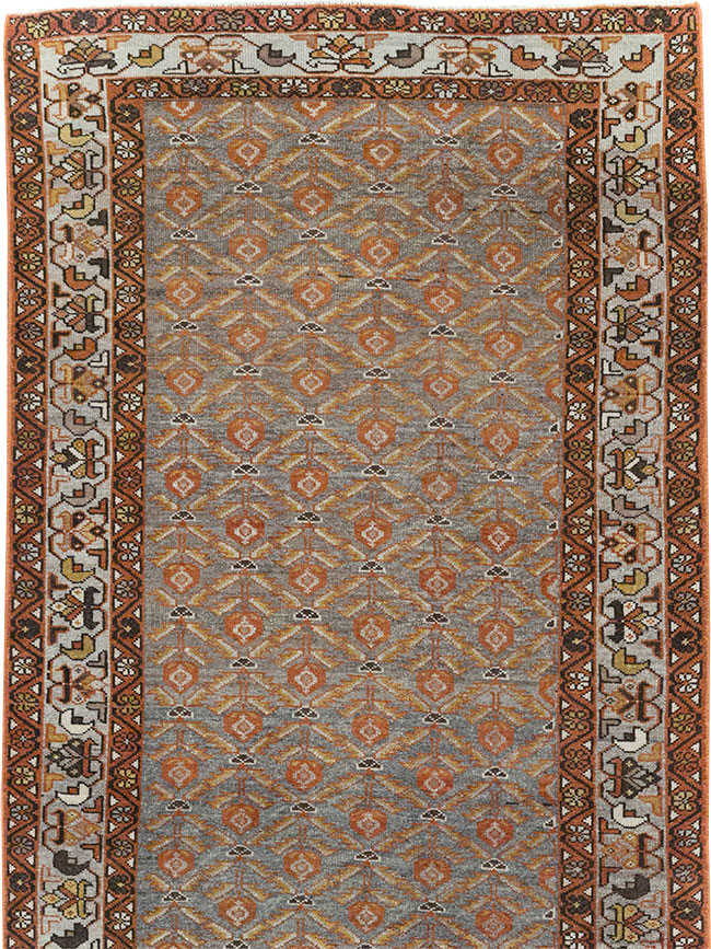 Vintage Persian Malayer Runner, No.23151 - Gsblank