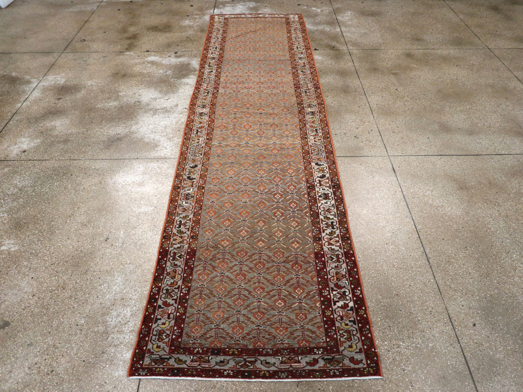 Vintage Persian Malayer Runner, No.23151 - Gsblank