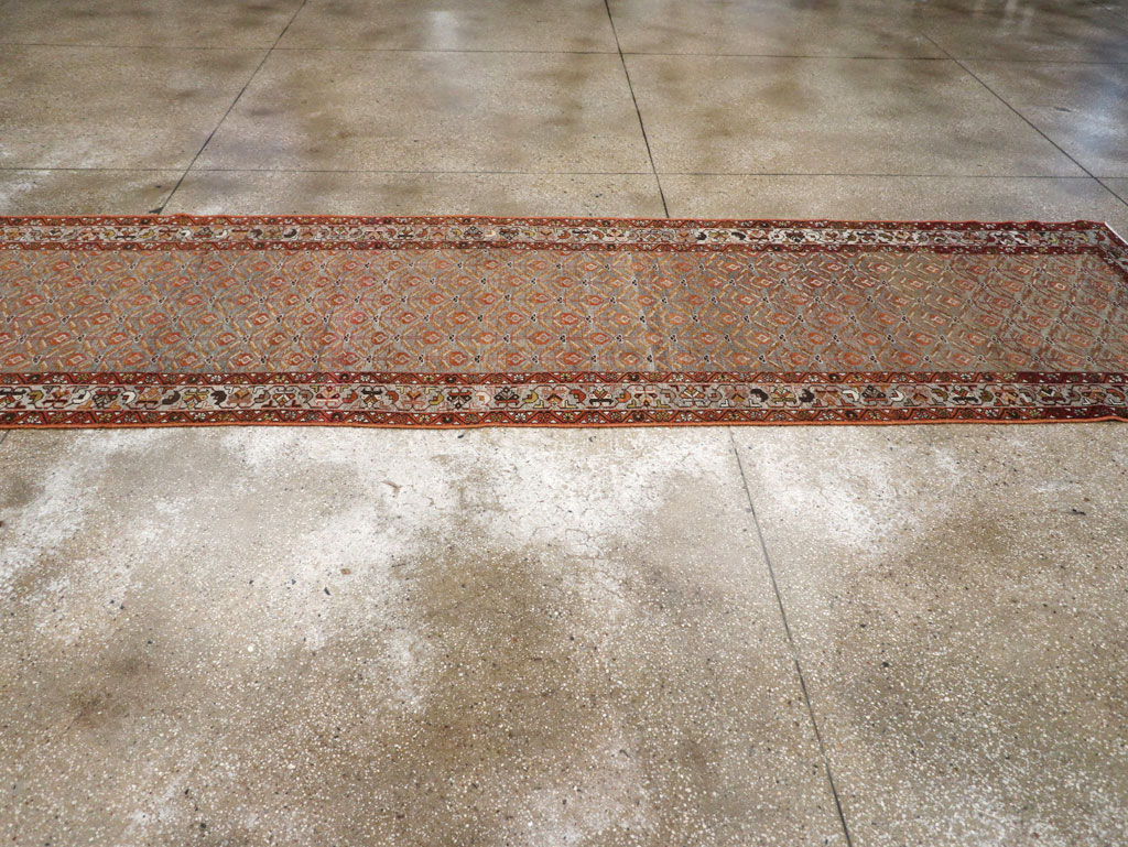 Vintage Persian Malayer Runner, No.23151 - Gsblank