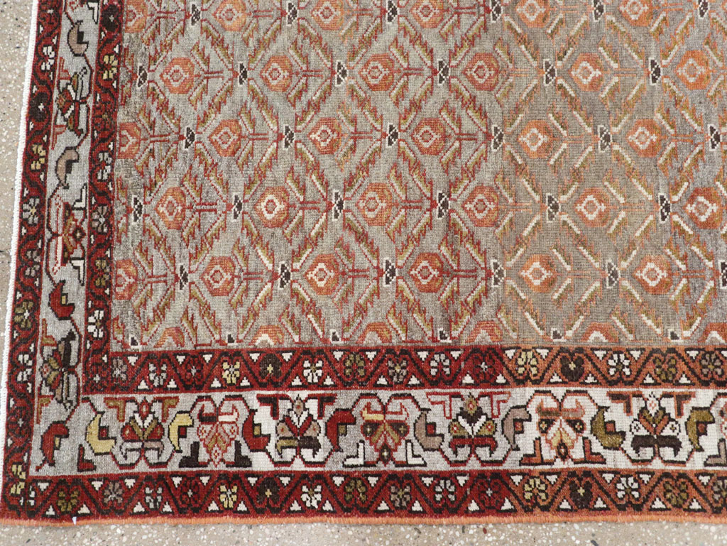 Vintage Persian Malayer Runner, No.23151 - Gsblank