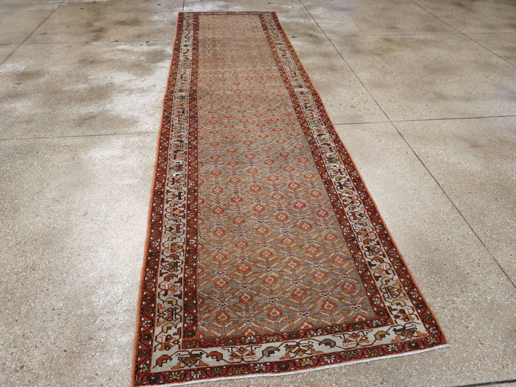 Vintage Persian Malayer Runner, No.23151 - Gsblank