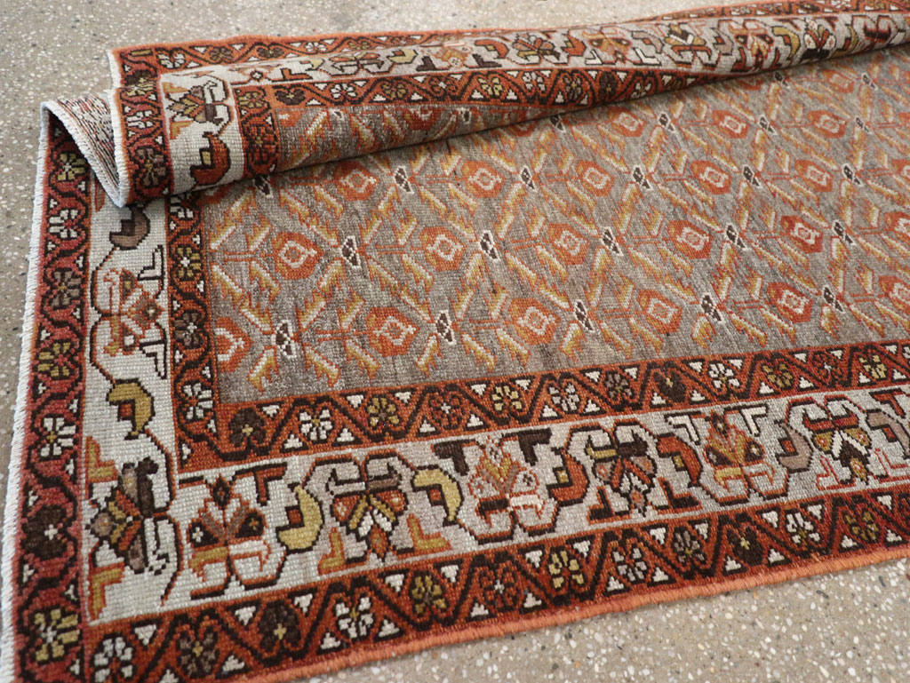 Vintage Persian Malayer Runner, No.23151 - Gsblank