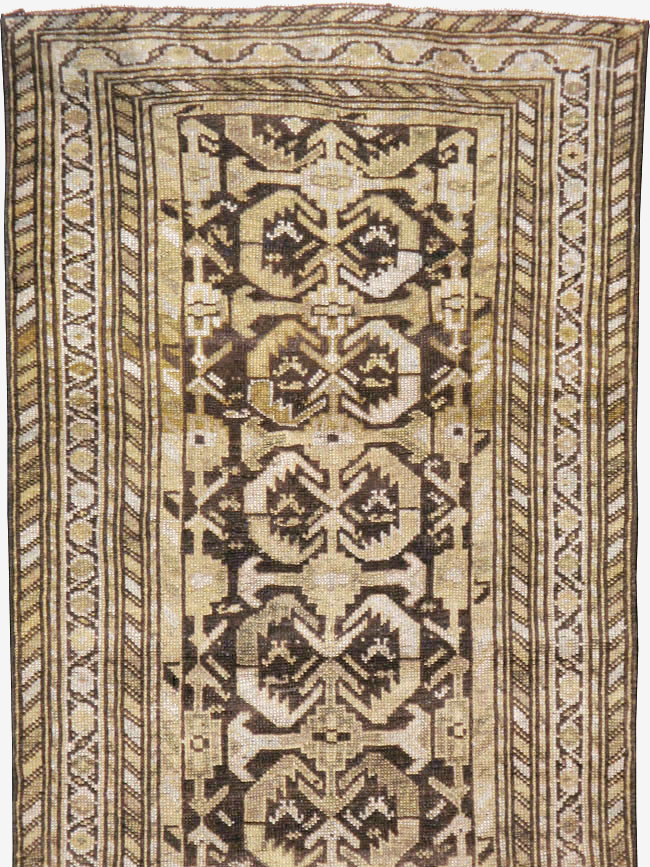 Vintage Persian Kurdish Runner, No.23166 - Gsblank