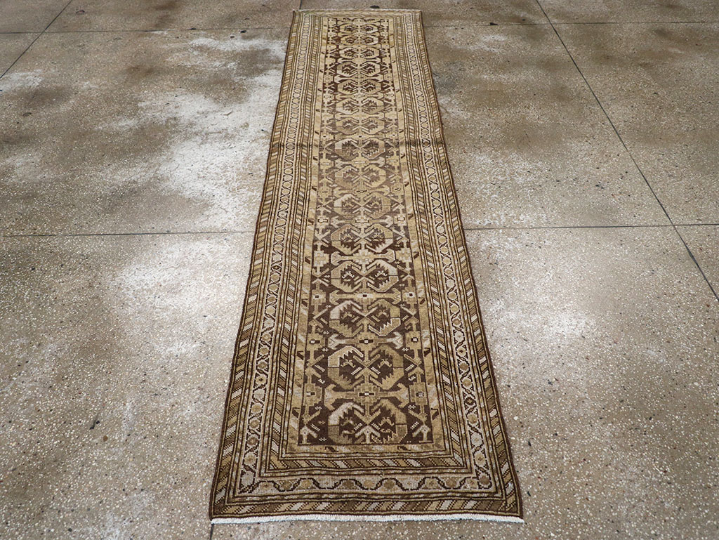 Vintage Persian Kurdish Runner, No.23166 - Gsblank
