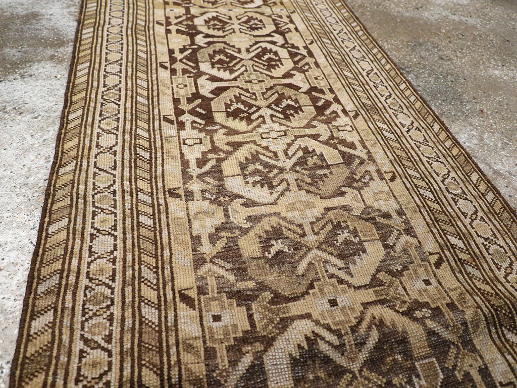 Vintage Persian Kurdish Runner, No.23166 - Gsblank