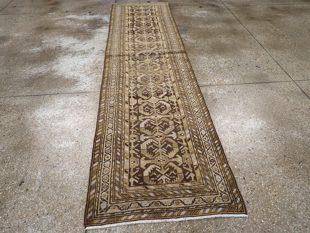 Vintage Persian Kurdish Runner, No.23166 - Gsblank