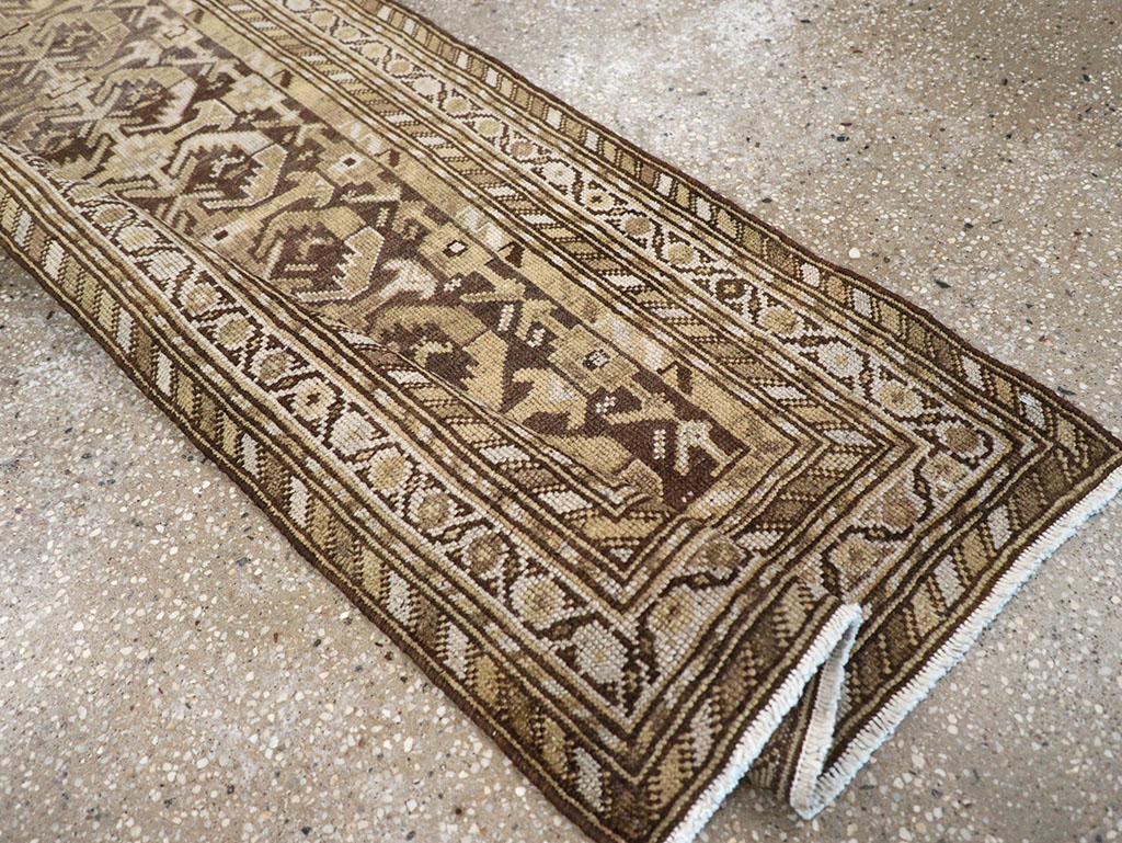 Vintage Persian Kurdish Runner, No.23166 - Gsblank