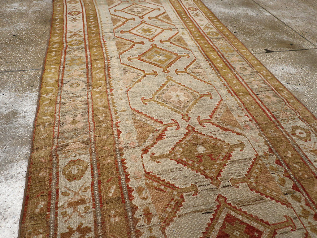 Antique Persian Kurdish Runner, No.23167 - Gsblank