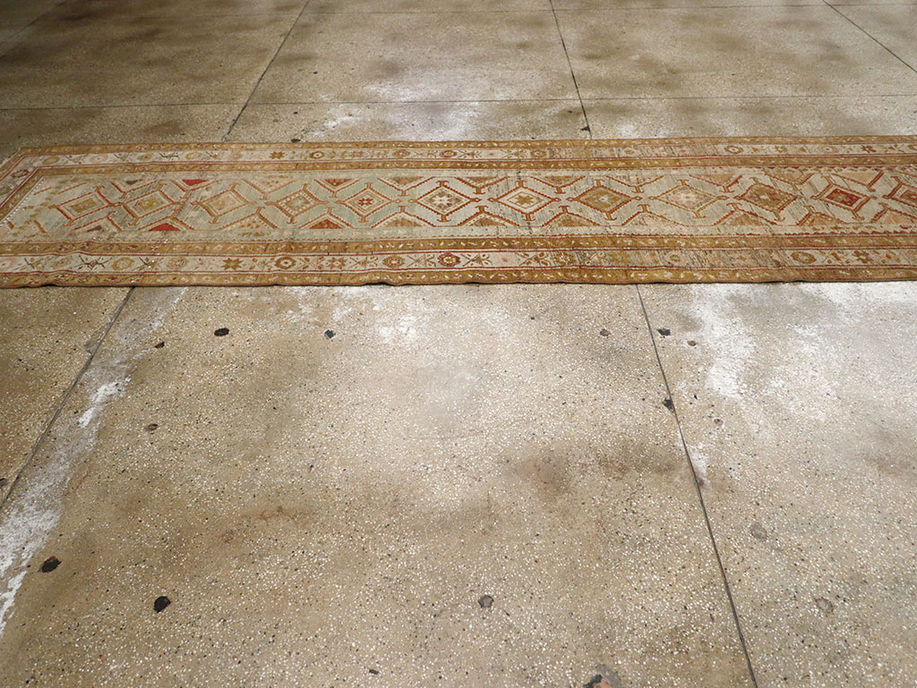 Antique Persian Kurdish Runner, No.23167 - Gsblank