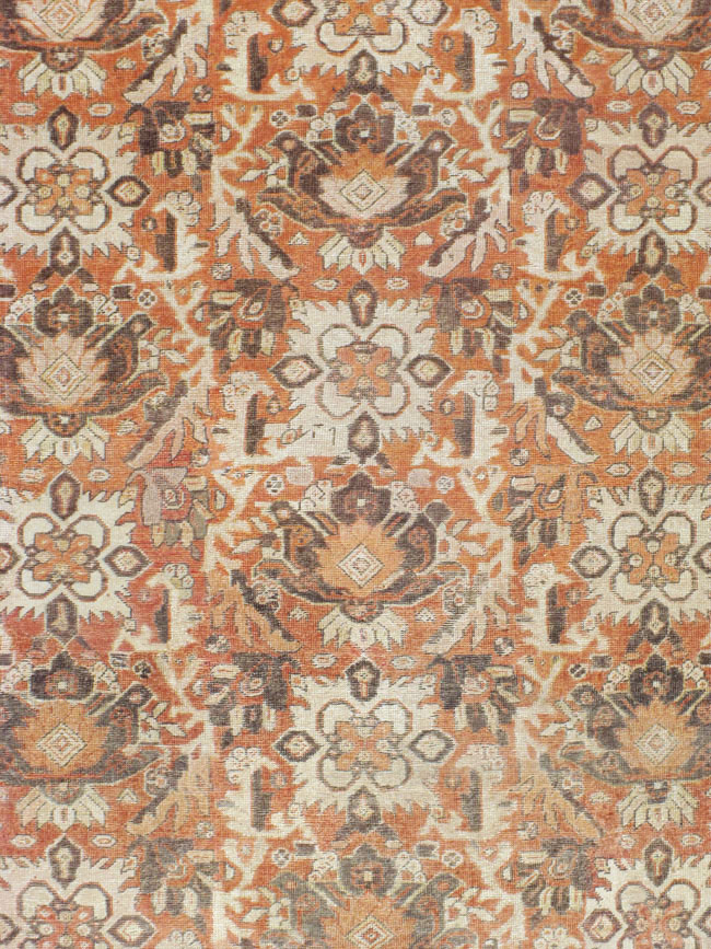 Antique Persian Mahal Carpet, No.23169 - Gsblank