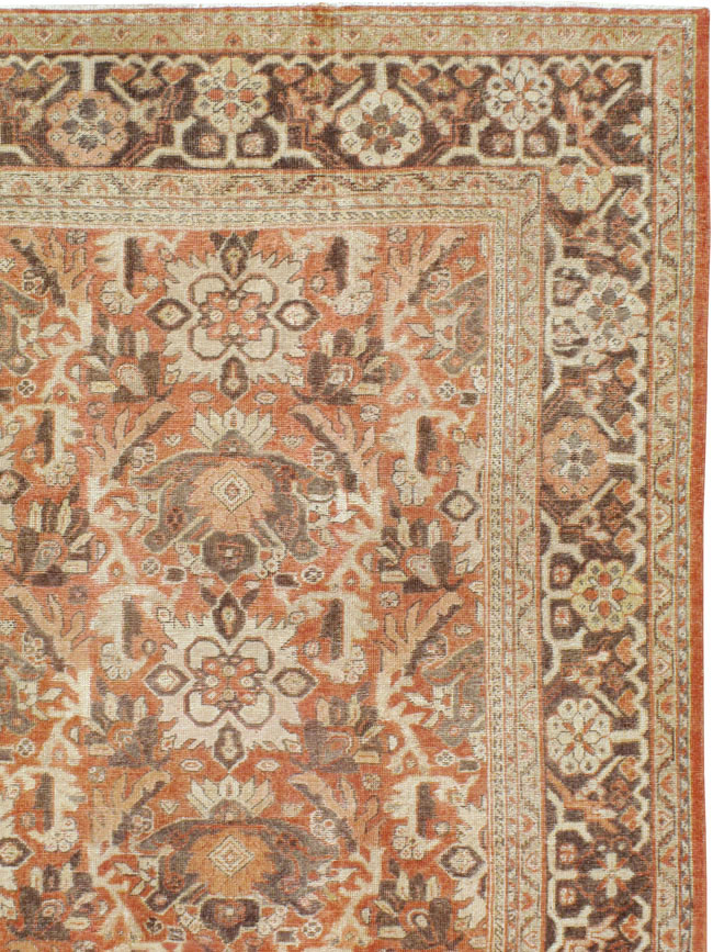 Antique Persian Mahal Carpet, No.23169 - Gsblank