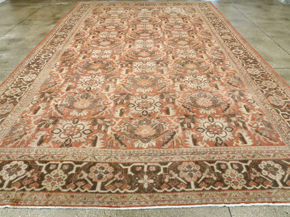Antique Persian Mahal Carpet, No.23169 - Gsblank