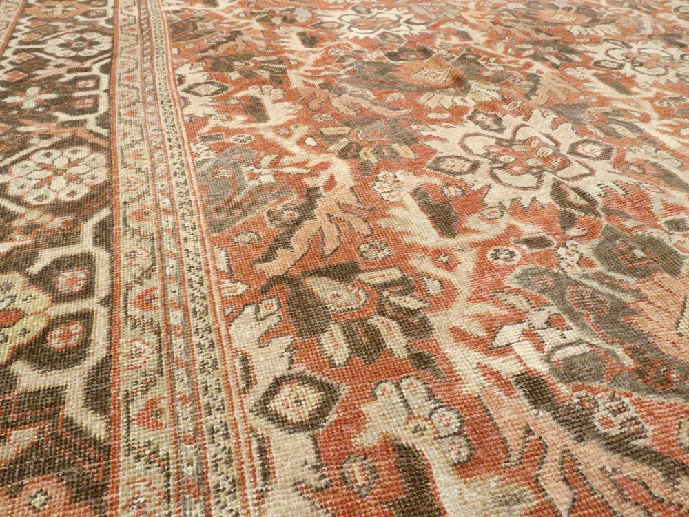 Antique Persian Mahal Carpet, No.23169 - Gsblank
