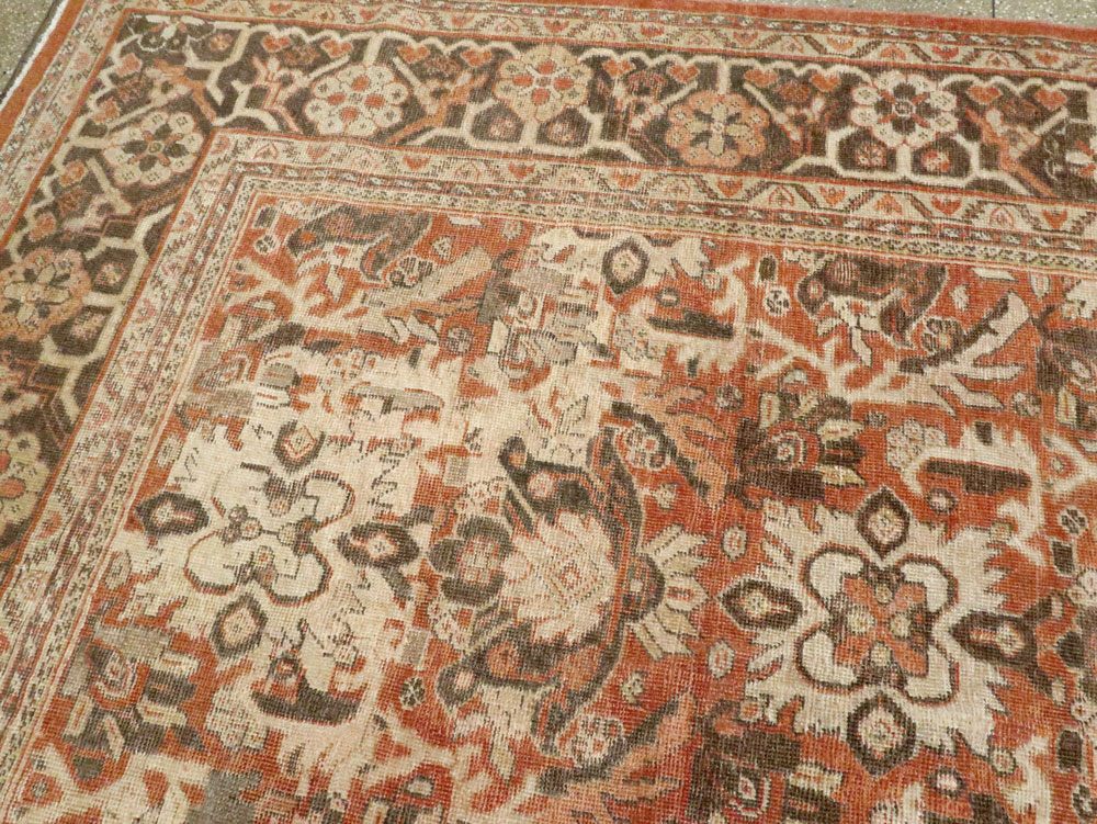 Antique Persian Mahal Carpet, No.23169 - Gsblank