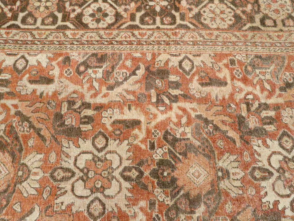 Antique Persian Mahal Carpet, No.23169 - Gsblank