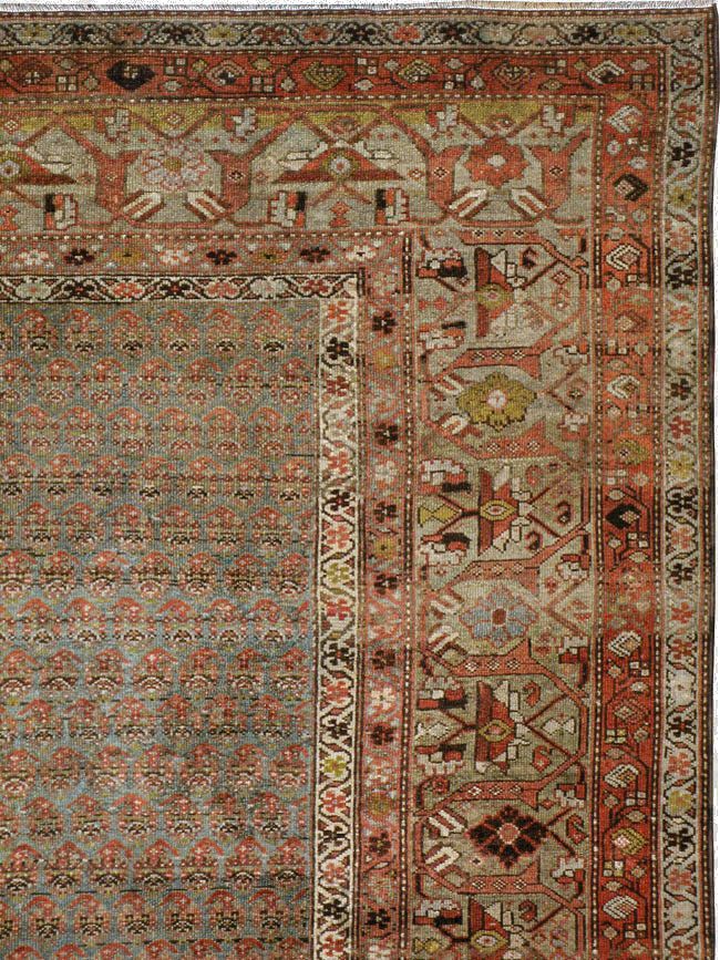 Vintage Persian Malayer Carpet, No.23172 - Gsblank